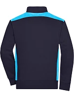 Daiber JN 870 Pánská pracovní mikina - Color 02.0870 navy/turquoise Daiber JN 870 Pánská pracovní mikina - Color 02.0870 navy/turquoise