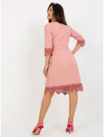 Šaty LK SK 507347.35P tmavě růžové