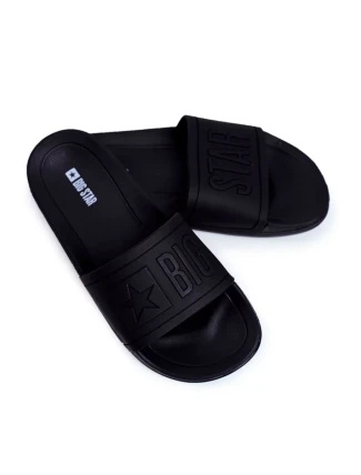 Pánské módní pantofle Big Star - černé