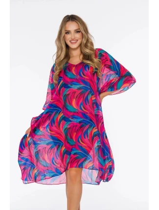 Dámské pareo 15 D83T- 42 růžové - Self Dámské pareo 15 D83T- 42 růžové - Self