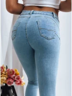 Dámské kalhoty DO IT NOW modré FashionStreet UY1387