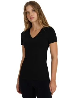 Dámské tričko 4F F2969 tmavě černé 4FWAW25TTSHF2969 20S