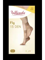 Dámské silonkové ponožky FLY SOCKS 15 DEN - BELLINDA - černá Dámské silonkové ponožky FLY SOCKS 15 DEN - BELLINDA - černá