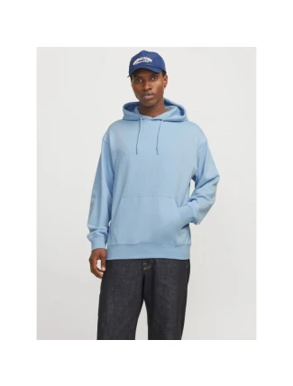 Jack&Jones pánská mikina s kapucí JJESTAR BASIC SWEAT HOOD NOOS 12257852 CHAMBRAY BLUE