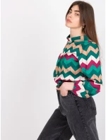 Halenka DHJ BZ 12311.49P tmavě zelená Halenka DHJ BZ 12311.49P tmavě zelená