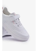 Dětské Tenisky Z Eko Kůže Na Suchý Zip Big Star Bílé