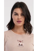 Dámské pyžamo dlouhé Sobík