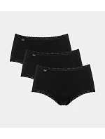 SLOGGI 24/7 COTTON LACE - Midi kalhotky 3 ks pro každodenní pohodlí Sloggi