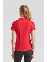 Fruit of the Loom Lady-Fit Premium Polo Dámské piqué polo 16.3030 heather grey Fruit of the Loom Lady-Fit Premium Polo Dámské piqué polo 16.3030 heather grey