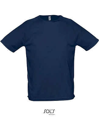 SOL'S Sporty Pánské raglánové sportovní tričko 25.1939 french navy