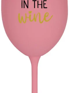DANCING IN THE WINE - ružový pohár na víno 350 ml
