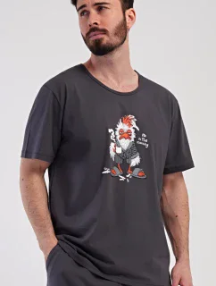 Pánské pyžamo šortky Ranní káva