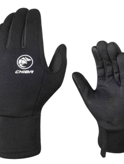 Rukavice CHIBA POLARFLEECE černé XXL