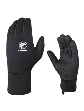 Rukavice CHIBA POLARFLEECE černé XXL