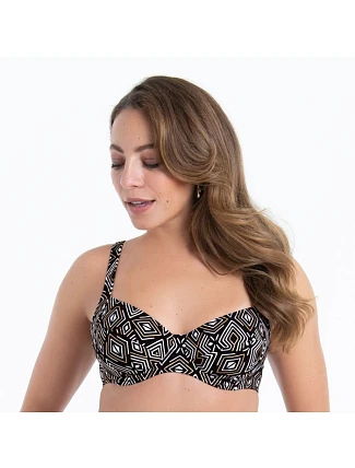 Style Sibel Top Bikini - horní díl 8447-1 černo/zlatá - Anita Classix Style Sibel Top Bikini - horní díl 8447-1 černo/zlatá - Anita Classix