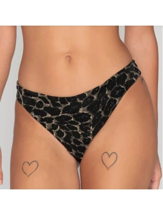 Spodní díl plavek - 93677 - Hunter - černé/zvířecí vzor - Luna Spodní díl plavek - 93677 - Hunter - černé/zvířecí vzor - Luna