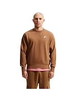Pánská mikina Nike Club FT světle hnědá FN3888 270 S