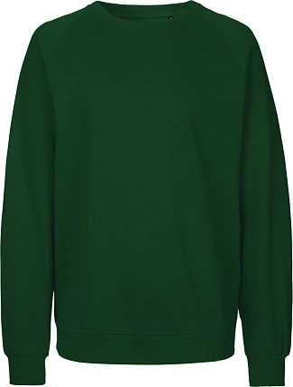 Neutral O 63001 Unisex raglánová mikina z bio bavlny 77.6301 bottle green Neutral O 63001 Unisex raglánová mikina z bio bavlny 77.6301 bottle green