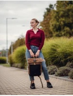 Dámský batoh Vuch Virion Dotty Brown