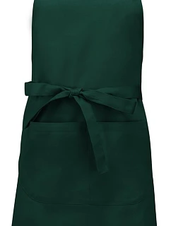 Kariban K 885 Zástěra s laclem 20.K885 bottle green