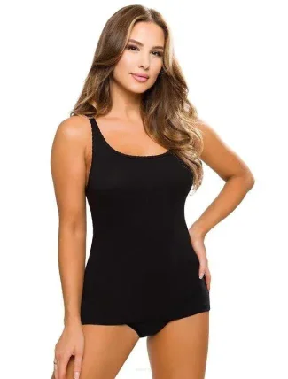 Černá dámská košilka Emili Mania 2XL-3XL