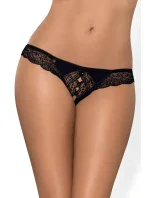 Erotická tanga  Miamor crotchless thong - OBSESSIVE