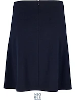NEOBLU Chloe Trapézová sukně 24.3795 night blue NEOBLU Chloe Trapézová sukně 24.3795 night blue
