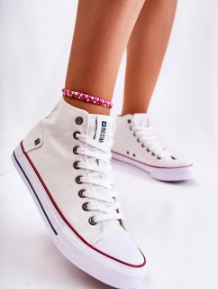 Dámské Vysoké Tenisky Big Star DD274332 Bile