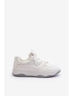 Dámské tenisky na platformě bílé Etnaria