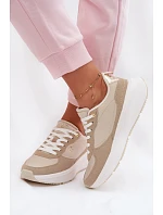 Dámské tenisky na platformě GAP PENELOPE GPW6155300049 Béžové