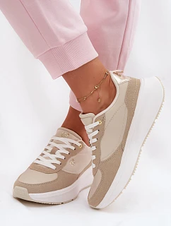 Dámské tenisky na platformě GAP PENELOPE GPW6155300049 Béžové
