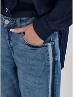 Kalhoty D85084BL62589M324 tmavě modré