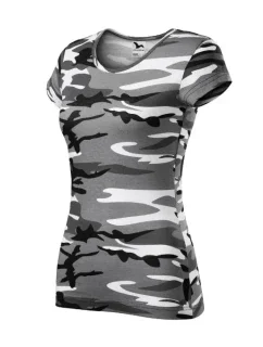 Camo Pure tričko dámské camouflage gray