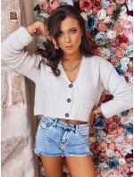 Dámský svetr SISTERS light beige FashionStreet MY1959z Dámský svetr SISTERS light beige FashionStreet MY1959z