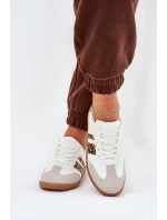 Nízké Dámské Tenisky Z Eko Kůže Leopardí Bílé Nonalorin Nízké Dámské Tenisky Z Eko Kůže Leopardí Bílé Nonalorin