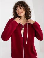 Mikina RV BL 4742.20P bordó Mikina RV BL 4742.20P bordó