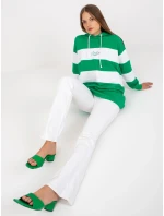 Mikina RV BL 8074.98 bílá a zelená Mikina RV BL 8074.98 bílá a zelená