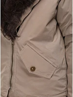 Dámská zimní bunda s odnímatelným límcem Fango FashionStreet TY5913 Dámská zimní bunda s odnímatelným límcem Fango FashionStreet TY5913