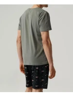 Pánské pyžamo Atlantic NMP-384 v plné délce S-2XL