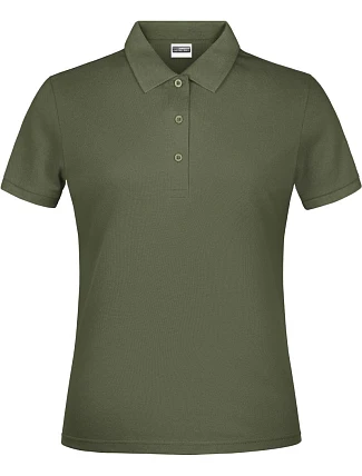 Daiber JN 791 Dámské piqué polo 02.0791 olive Daiber JN 791 Dámské piqué polo 02.0791 olive