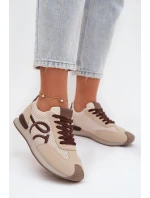 Sneakersy Dámské sportovní béžovo-hnědé Tarlisse