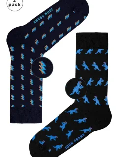 Pánské ponožky John Frank JF2LS21W53 2Pack