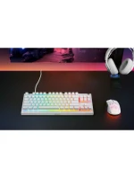 Klávesnice SteelSeries Apex 3 TKL US, bílá