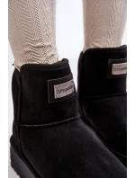 Vegan Voděodolné Sněžnice Na Platformě DFranklin DFSH371004 Černé