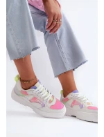 Dámské tenisky Big Star NN274359 s paměťovou pěnou systému Memory Foam v multifunkčním vzoru