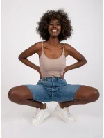 Šortky D85048T62172ZM267 modré Šortky D85048T62172ZM267 modré