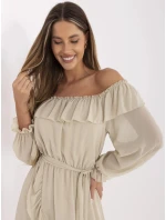 Šaty TW SK BI 1203.72P světle béžové