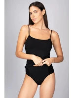 Dámská košilka s úzkými ramínky Virginia Černá - Intimidea