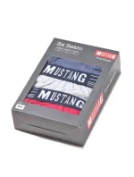 Pánské boxerky Mustang 4046-1003 Retro A'3 Pánské boxerky Mustang 4046-1003 Retro A'3