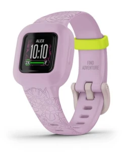 Dětský sportovní náramek Garmin Vivofit Jr.3 Lilac Floral